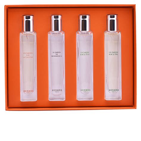 hermes jardin perfume set.